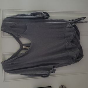 Free People Gray Top